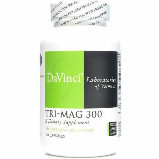 DaVinci Labs Tri-Mag 300, 120 veg capsules, front of bottle