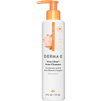 Derma E Acne Facial Cleanser, 6 fl oz, front of bottle