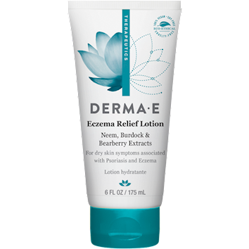 Derma E Eczema Relief Lotion, 6 fl oz, front of tube