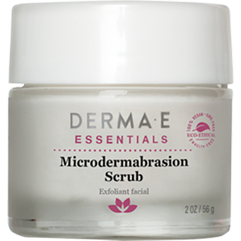 Derma E Microdermabrasion Scrub, 2 oz, front of jar