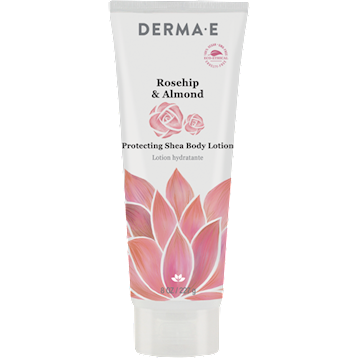 Derma E Protecting Shea Body Lotion, 8 oz, front of tube