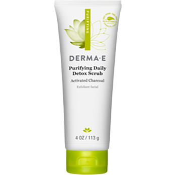 Derma E Purifying Daily Detox Scrub, 4 oz, front of tube