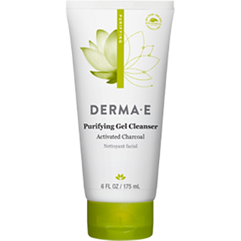 Derma E Purifying Gel Cleanser, 6 fl oz, front of tube