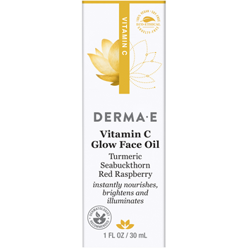 Derma E Vitamin C Glow Face Oil, 1 fl oz, front of box