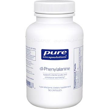 Pure Encapsulations, DL-Phenylalanine 500 mg 90 capsules