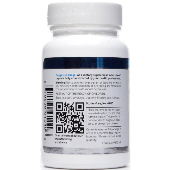 Douglas Labs Ayur-Ashwagandha (Indian Ginseng) 60 capsules suggested use label