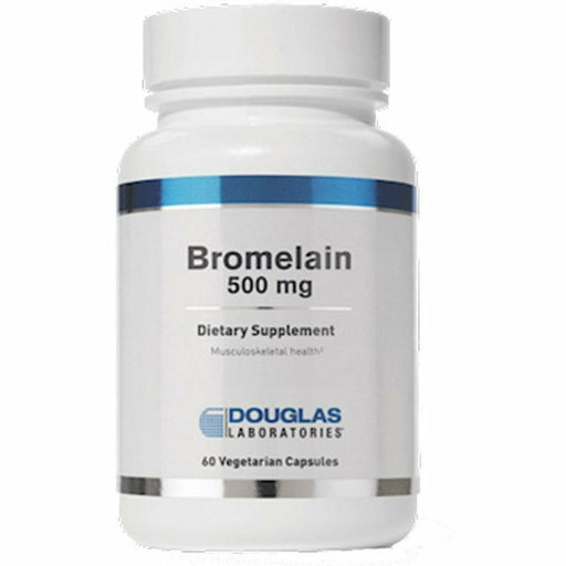 Douglas Labs Bromelain 500 mg, 60 capsules, front of bottle