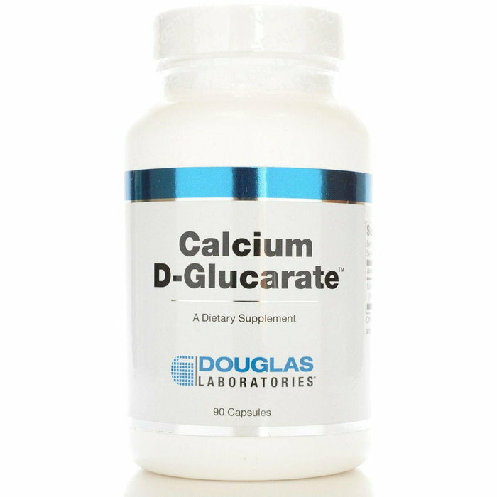 Douglas Labs Calcium D-Glucarate 500 mg, 90 capsules, front of bottle