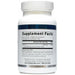 Douglas Labs Choline Bitartrate 100 capsules supplement facts label