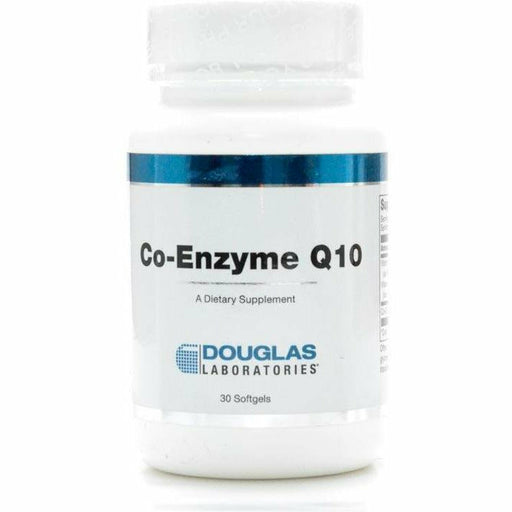 Douglas Labs CoEnzyme Q10 100 mg, 30 softgels, front of bottle