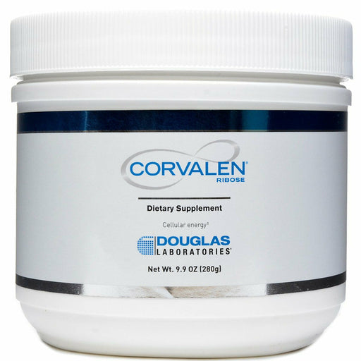Douglas Labs Corvalen Ribose, 56 servings, front of tub