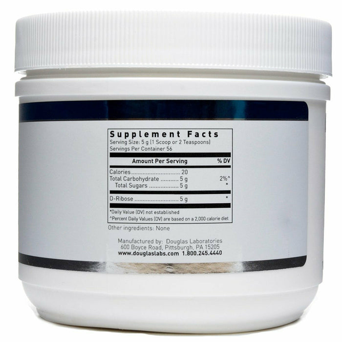Douglas Labs Corvalen Ribose 56 servings supplement facts label