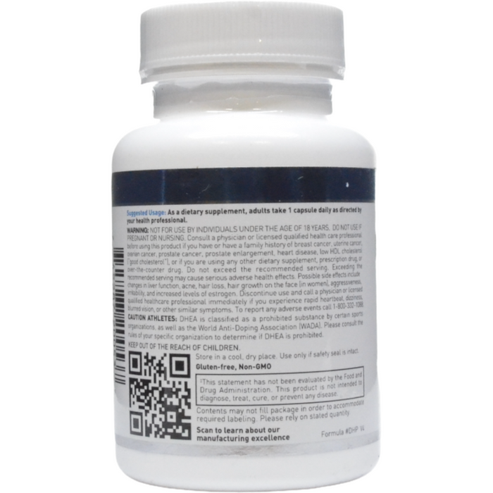 Douglas Labs DHEA Plus 25 mg 100 capsules suggested use label