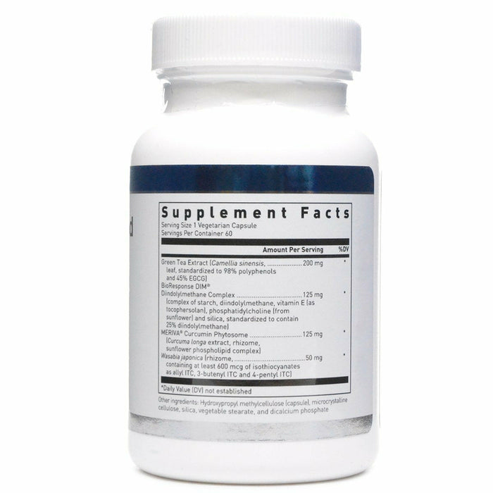 Douglas Labs DIM Enhanced 60 veg capsules supplement facts label