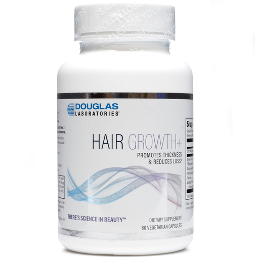 Douglas Labs Hair Growth+, 60 veg capsules, front of bottle