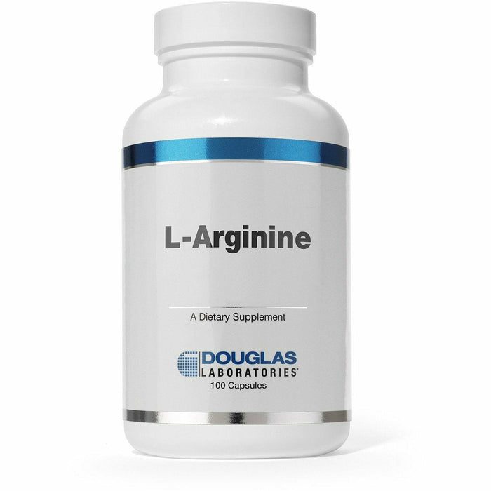 Douglas Labs L-Arginine 700 mg, 100 capsules, front of bottle