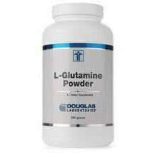 Douglas Labs L-Glutamine Powder, 250 g, front of canister
