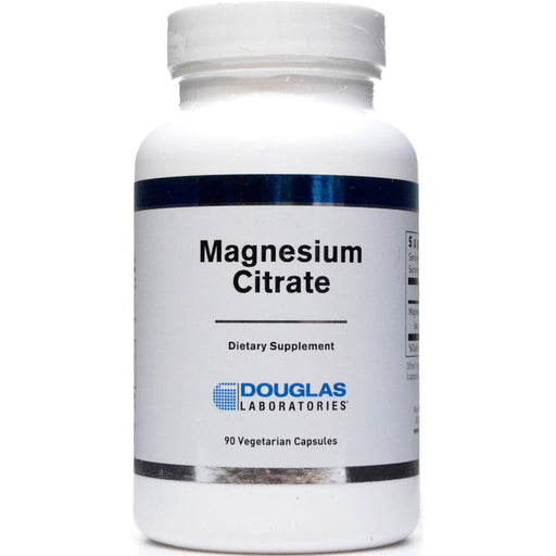 Douglas Labs Magnesium Citrate, 90 capsules, front of bottle