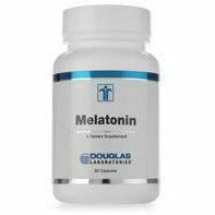 Douglas Labs Melatonin 3 mg, 60 capsules, front of bottle