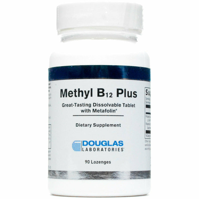 Douglas Labs Methyl B12 Plus, 90 lozenges, front of bottle