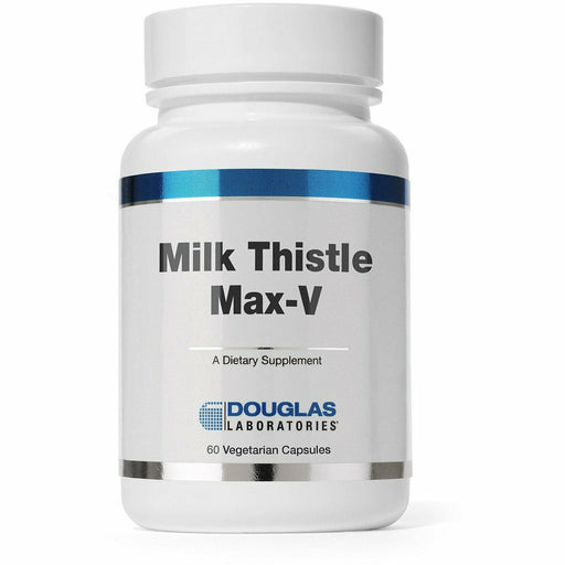 Douglas Labs Milk Thistle Max-V, 60 veg capsules, front of bottle