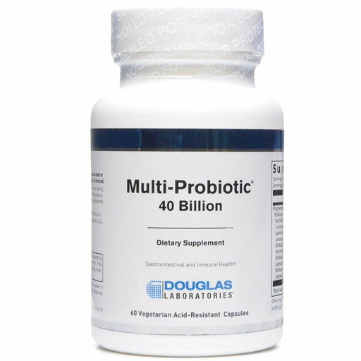 Douglas Labs Multi-Probiotic 40 Billion, 60 veg capsules, front of bottle