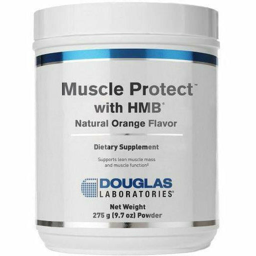 Douglas Labs Muscle Protect with HMB, 30 servings, front of tub