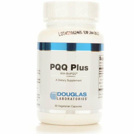 Douglas Labs PQQ Plus, 30 veg capsules, front of bottle
