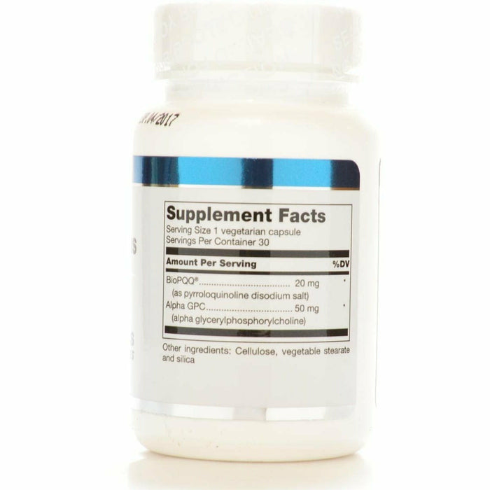 Douglas Labs PQQ Plus 30 veg capsules supplement facts label