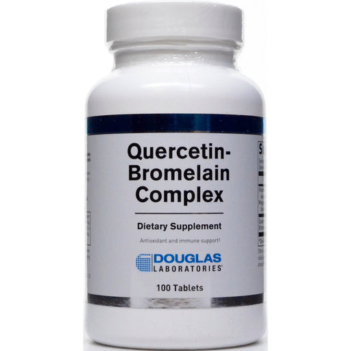 Douglas Labs Quercetin-Bromelain Complex, 100 tablets, front of bottle