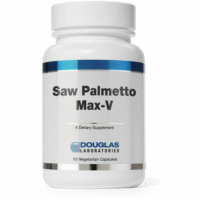 Douglas Labs Saw Palmetto Max-V, 60 capsules, front of bottle