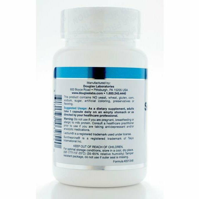 Douglas Labs Sereniten Plus 30 veg capsules suggested use label