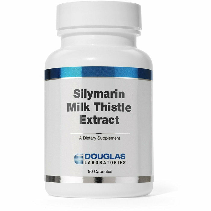 Douglas Labs Silymarin Milk Thistle Extract 150 mg, 90 capsules, front of bottle