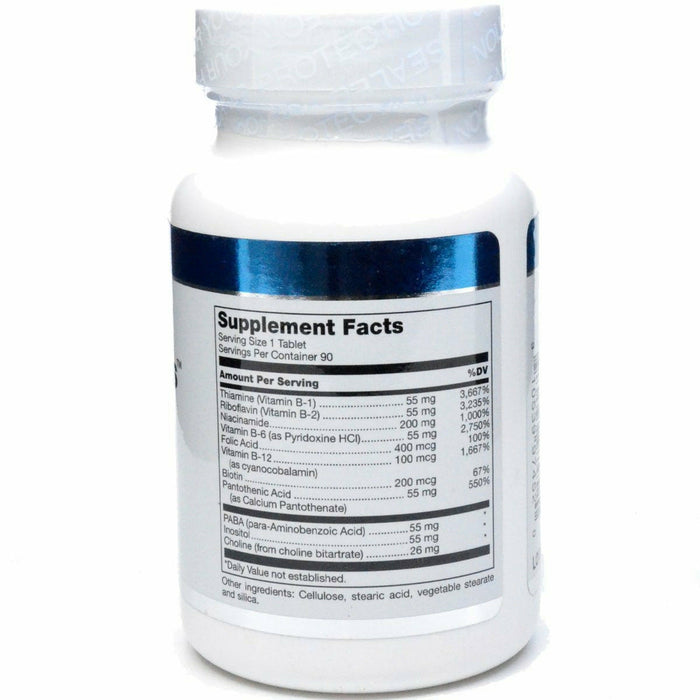 Douglas Labs Stress B Plus 90 tablets supplement facts label