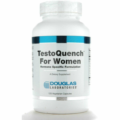 Douglas Labs TestoQuench for Women, 120 veg capsules, front of bottle