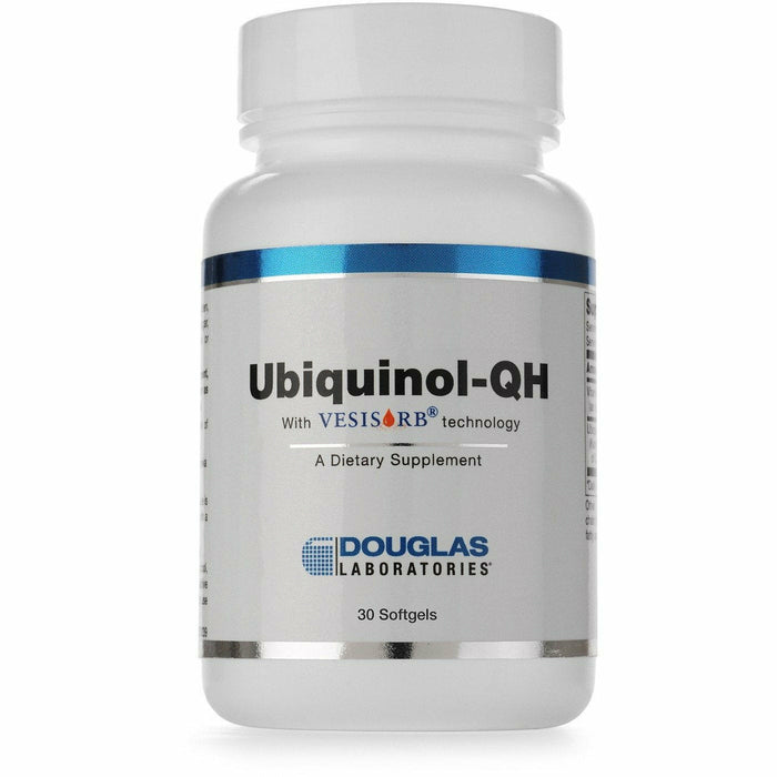 Douglas Labs Ubiquinol-QH, 30 softgels, front of bottle