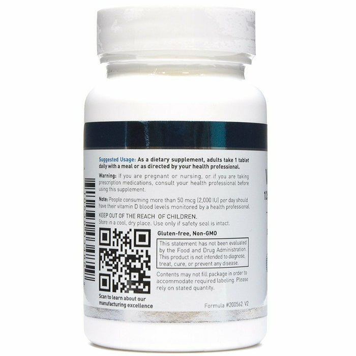 Douglas Labs Vitamin D 5,000 IU 100 tablets suggested use label