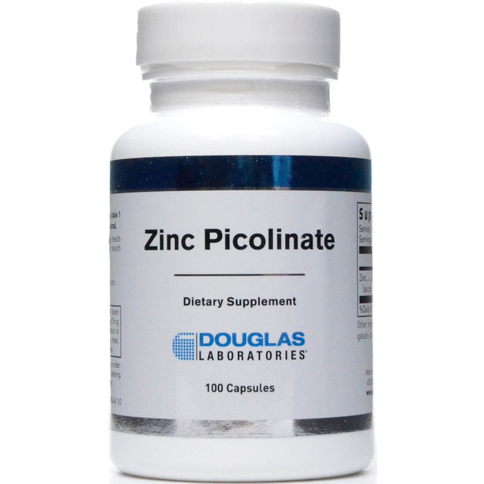 Douglas Labs Zinc Picolinate 50 mg, 100 capsules, front of bottle
