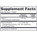 Tribulus 1,000 mg by NOW Supplement Facts Label