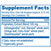 Supplement Facts, Ayush Herbs, Bacopa Plus Drops 2 Oz