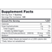 Chapter One, D is for D3 120 gummies Supplement Facts Label