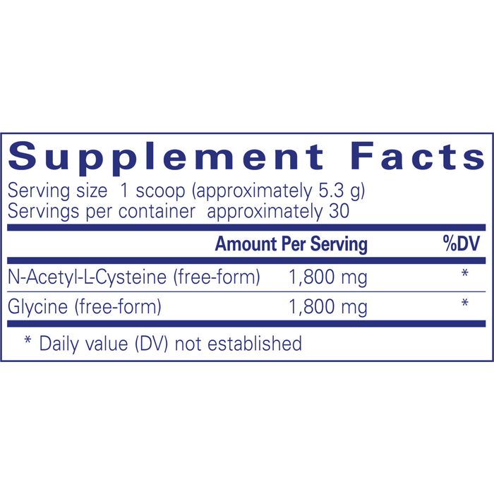 NAC + Glycine Powder | 5.6 oz