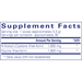 NAC + Glycine Powder 5.6 oz. by Pure Encapsulations Supplement Facts Label