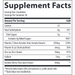 Immunity Gummies 60 ct by Trace Minerals Research Supplement Facts Label