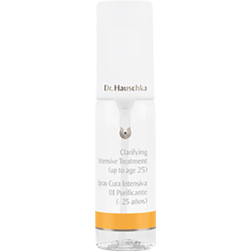 Dr. Hauschka Clarifying Intensive Treatment (up to age 25), 1.3 fl oz, front of pump bottle
