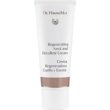 Dr. Hauschka Regenerating Neck and Décolleté Cream, 1.3 fl oz, front of tube