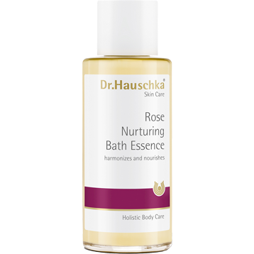 Dr. Hauschka Rose Nurturing Bath Essence, 3.4 fl oz, front of bottle