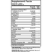 Dr. Mercola Full Spectrum Enzymes 90 capsules supplement facts panel, close-up