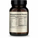 Dr. Mercola Full Spectrum Enzymes 90 capsules supplement facts label