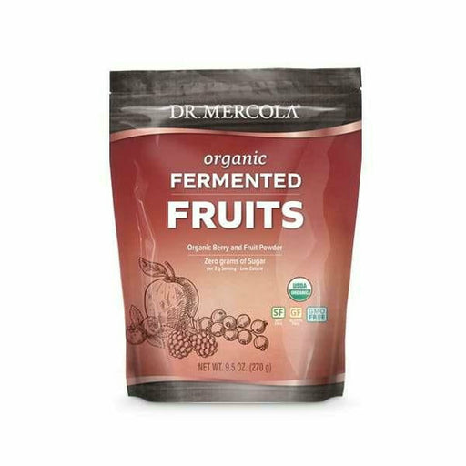 Dr. Mercola Organic Fermented Fruits Powder, 9.5 oz, front of package